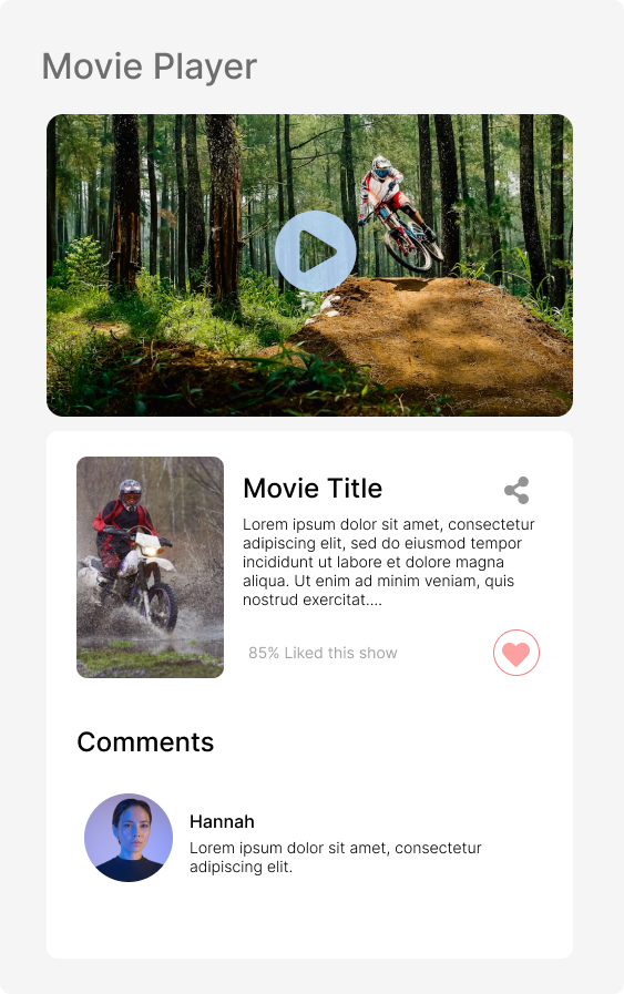 enterprise app user interface